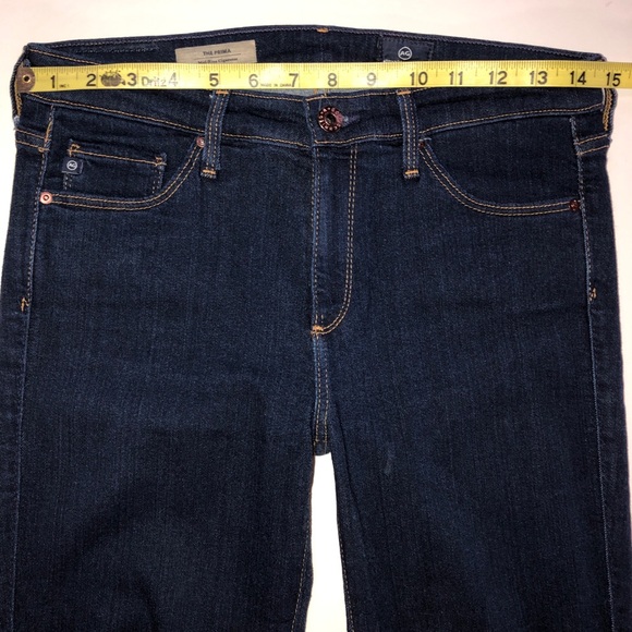 Ag Adriano Goldschmied The Prima Mid-Rise Cigarette Jeans (28R) - Picture 8 of 17